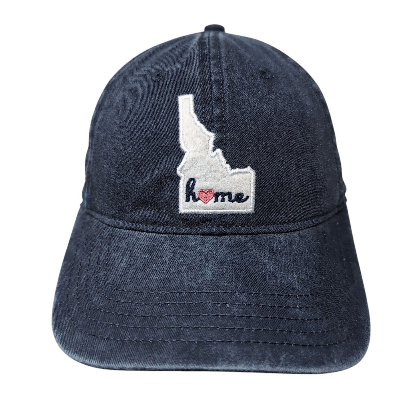 Home Idaho Slideback Hat Blue OSFM Adjustable Embroidered 6 Panel Home Free