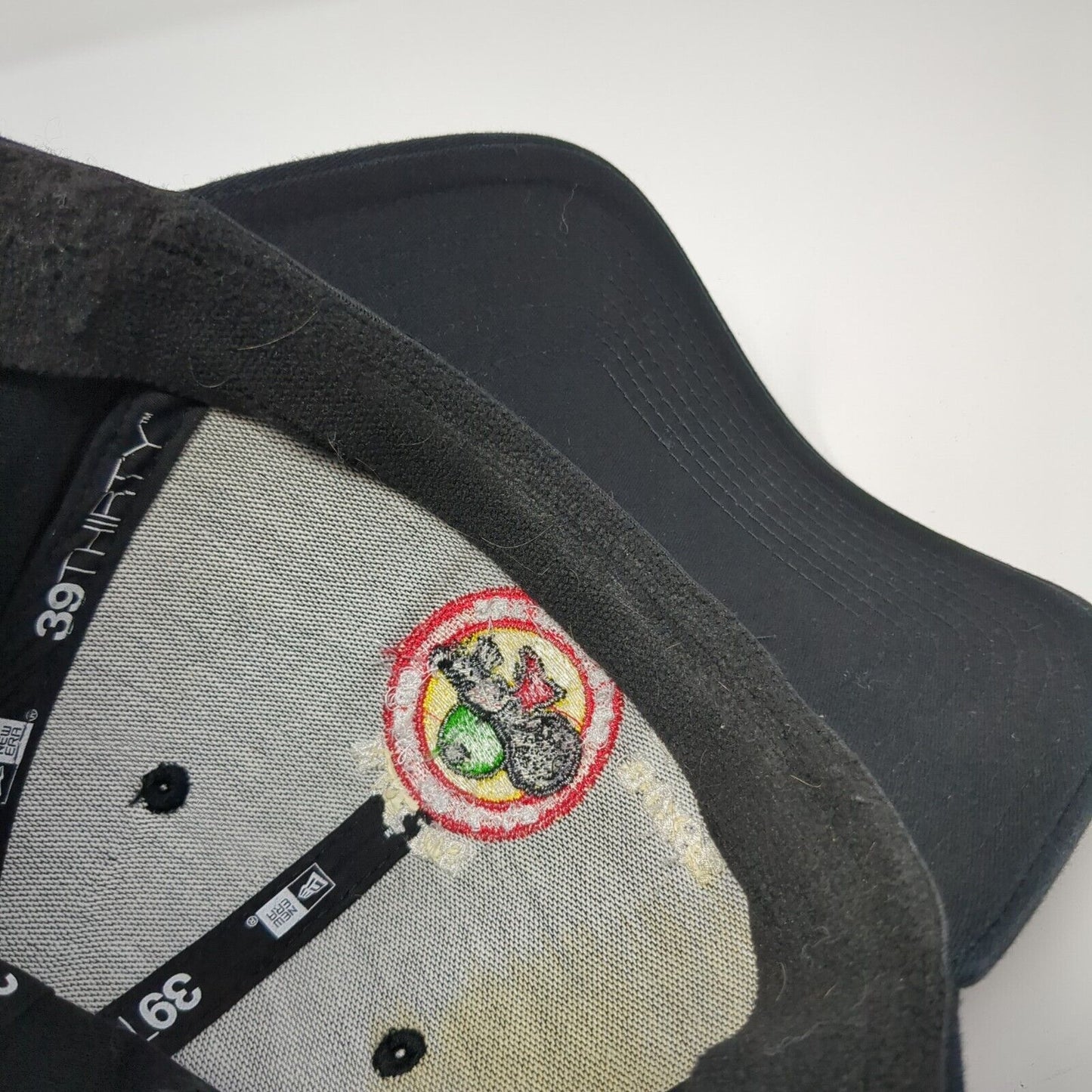 Mates Great Seal Of The Ramp Rats Boise Idaho Hunter Fitted Hat Black M/L New Er