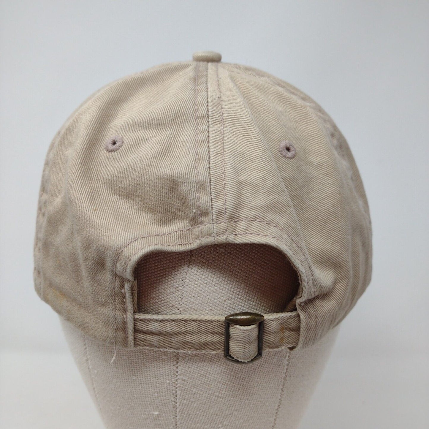 Starz Slideback Hat Tan One Size Adjustable Embroidered Valucap by Sportsman
