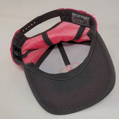 Outdoor Cap Ladies Snapback Trucker Hat Multicolor OSFM Ladies Fit Mesh Back