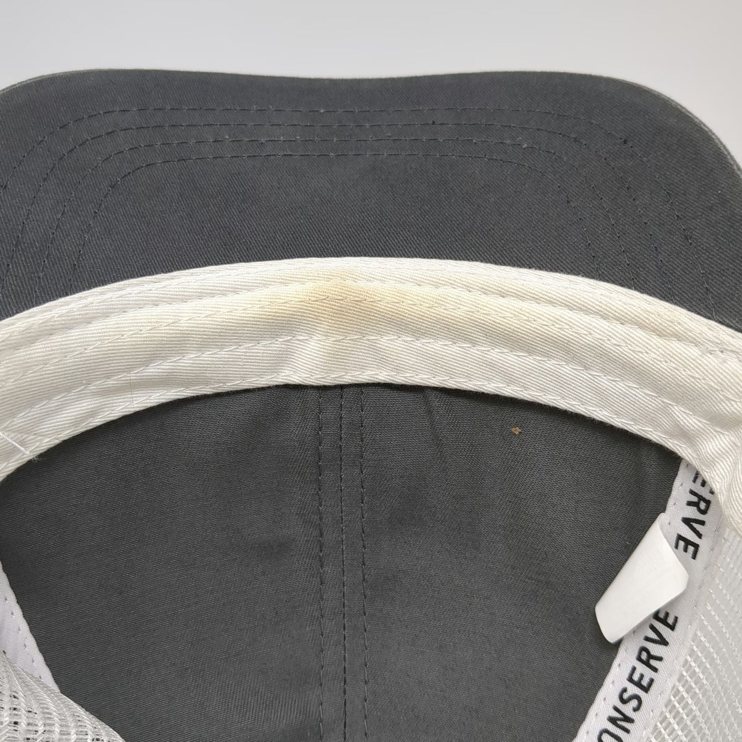 RepYourWater Trucker Hat Gray One Size Mesh Snapback Sunfish Patch Fishing Gear
