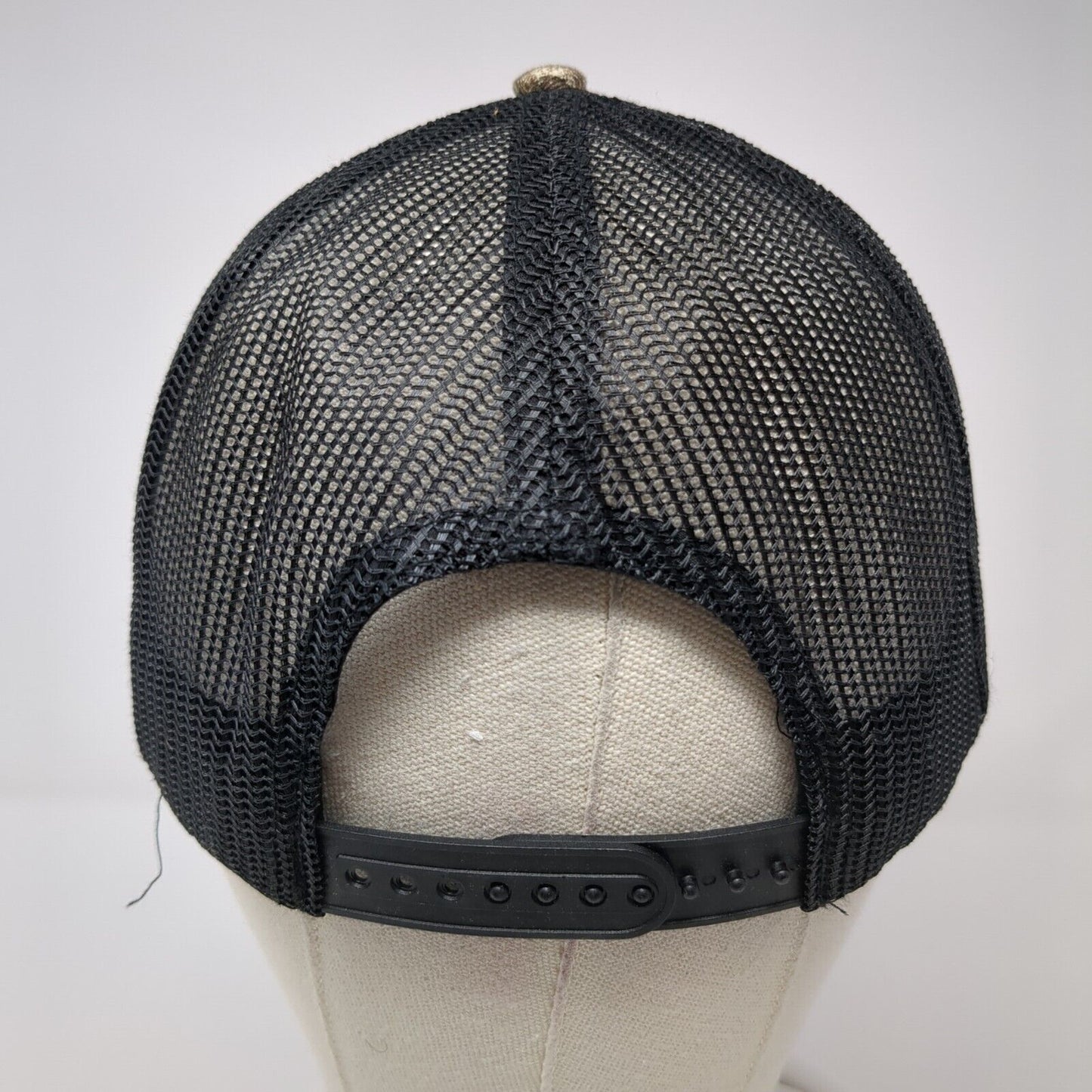 CMW Snapback Trucker Hat Camouflage One Size Adjustable Mesh Back Cap America