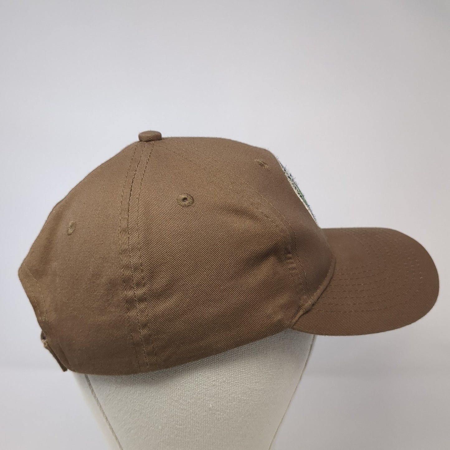 Task Force Seismic Baseball Cap Brown OS Adjustable Embroidered Port & Company
