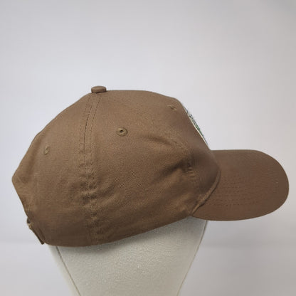 Task Force Seismic Baseball Cap Brown OS Adjustable Embroidered Port & Company