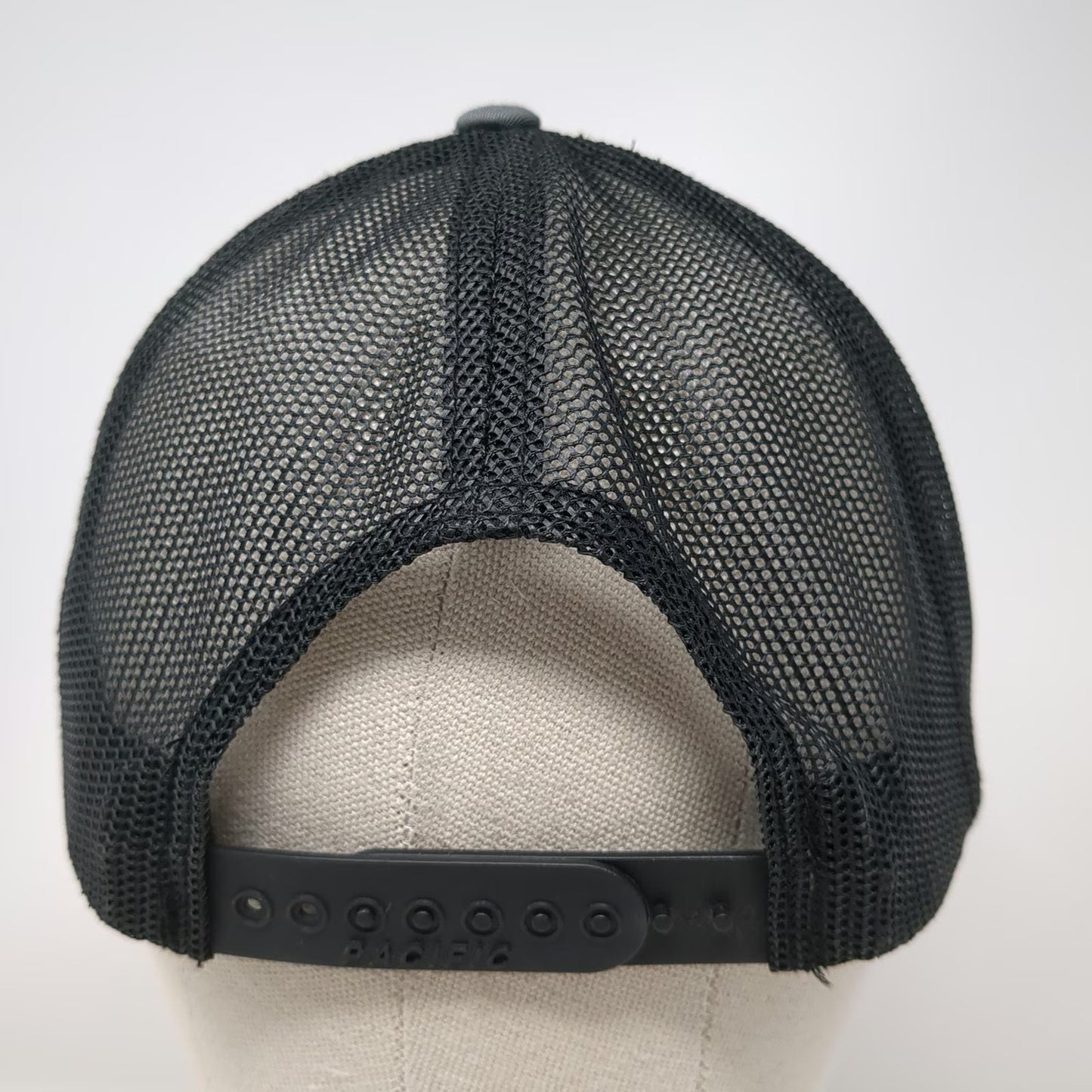 Pacific Headwear Trucker Hat Gray One Size 30 Year Anniversary Doucet Survey