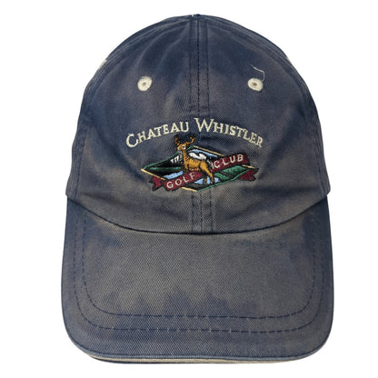 Chateau Whistler Golf Club Slideback Hat Blue One Size Merkley Headgear