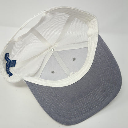RJS Invitational Snapback Trucker Hat Gray One Size Mesh Back Colorblock