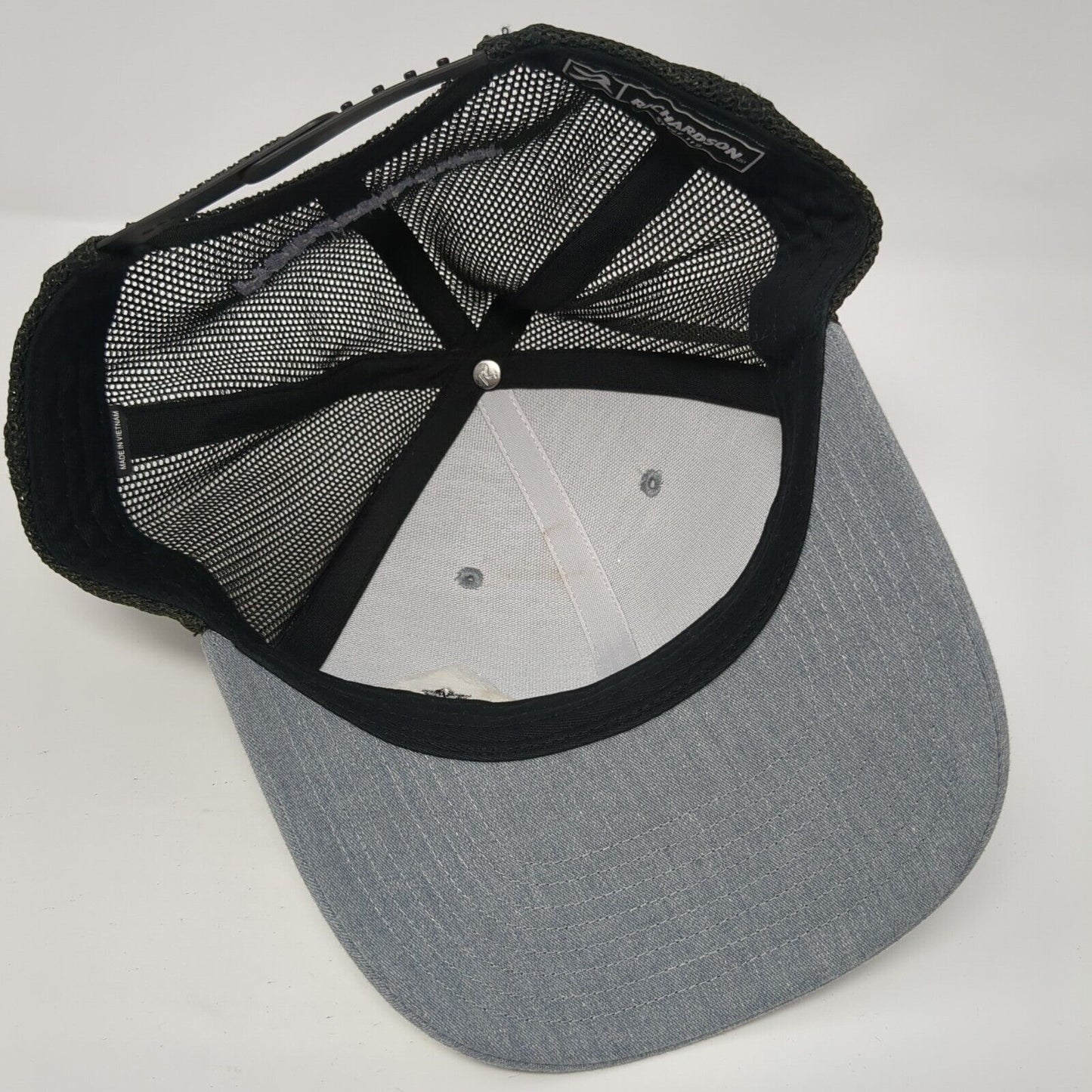 Simplot Preferred Grower Snapback Trucker Hat Gray One Size Mesh Back