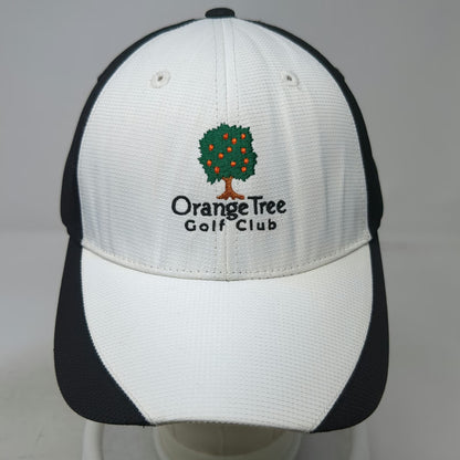 Imperial Orange Tree Golf Club Baseball Cap White OSFM Mesh Strapback Hat Tech