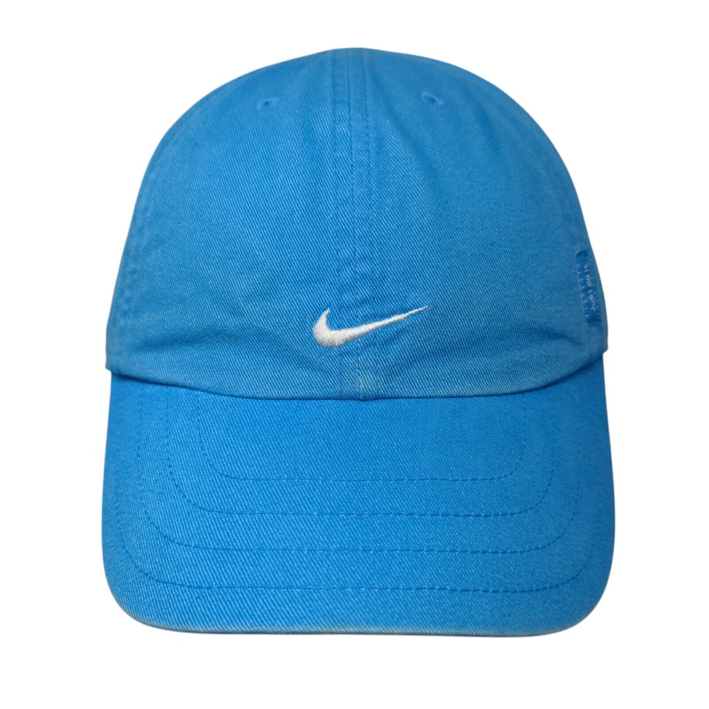 Nike Swoosh Slideback Hat Blue OSFA Adjustable Embroidered Just Do It