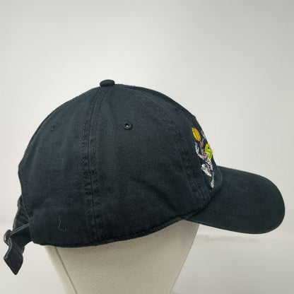 Warner Bros Space Jam Baseball Cap Hat Black Bugs Bunny Marvin Taz Vintage