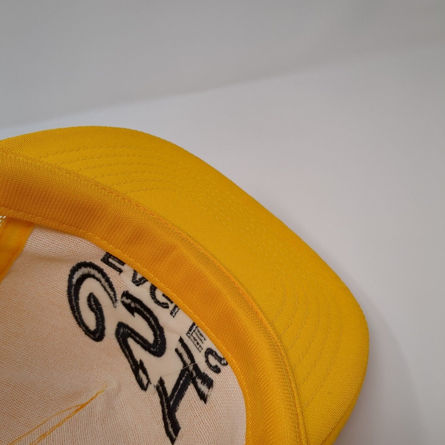 CSI Eagles Snapback Trucker Hat Yellow One Size Adjustable Mesh Back Rope