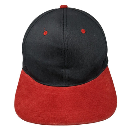 TC Snapback Hat Multicolor One Size Adjustable Vented Holes 6 Panel Blank