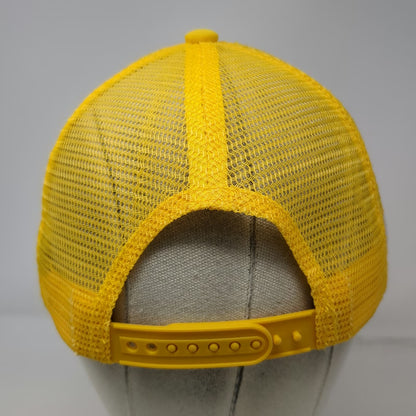 San Diego Padres MLB Melonwear Yellow Trucker Hat One Size Sycuan Patch Rope 3D