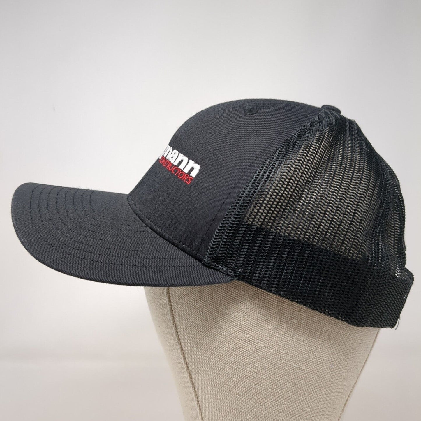 Brinkmann Constructors Snapback Trucker Hat Black OSFA Mesh Back
