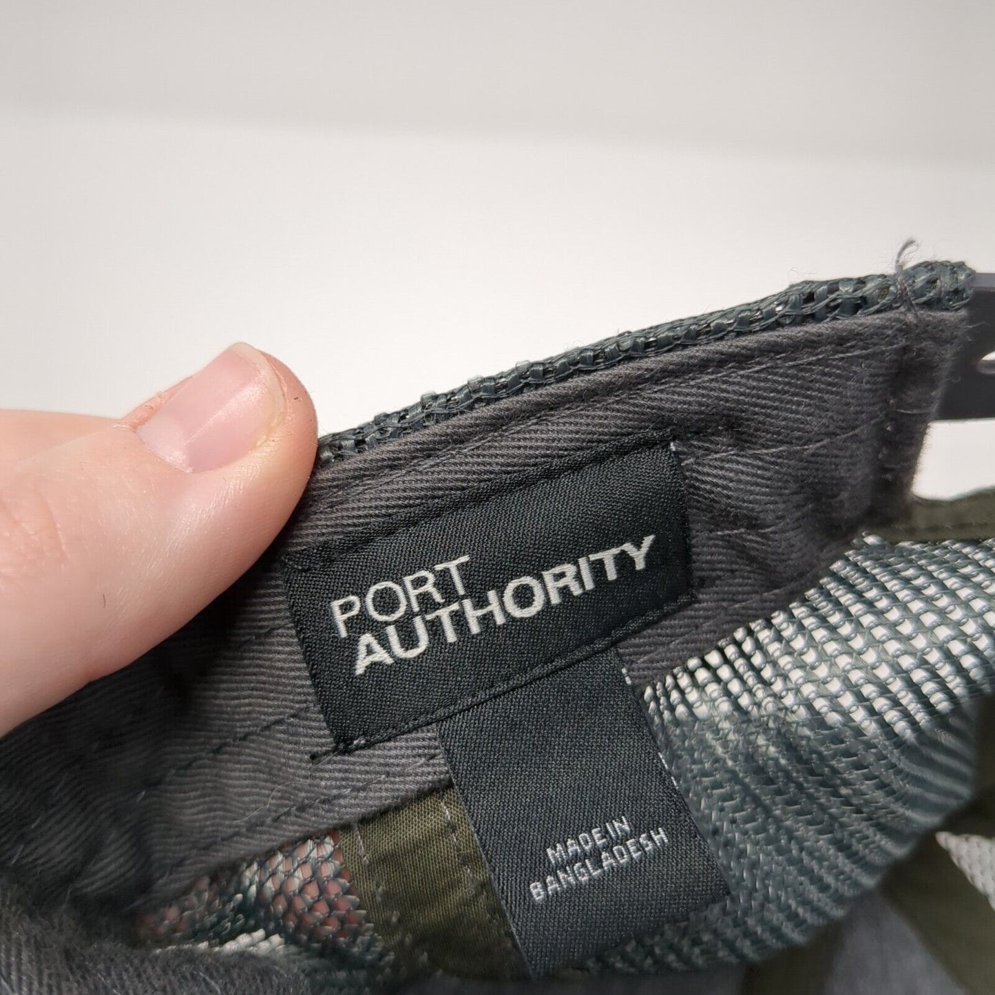 Meridian PAL Snapback Mesh Back Trucker Hat Gray One Size Port Authority