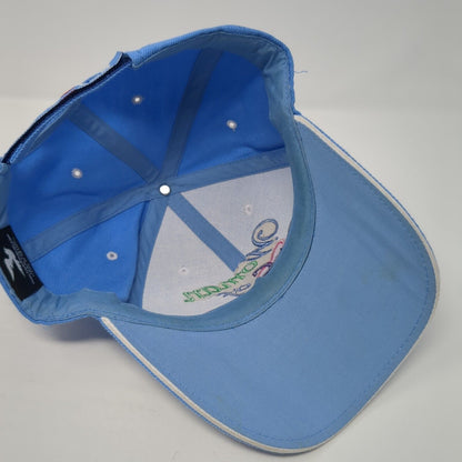 Woman Of Faith Proverbs 31:30 I❤️Jesus Strapback Hat Blue OS Adjustable Hosanna