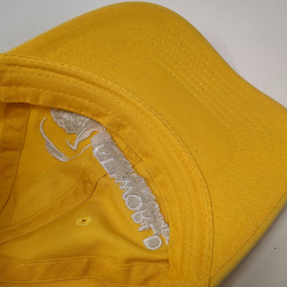 Dyehard Baseball Cap Yellow One Size Tryon 2018 Driving World Equestrian Games