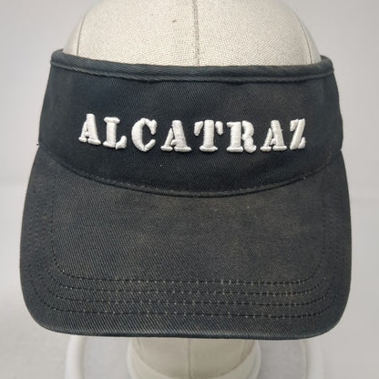 Captain Travel Visor Black One Size Alcatraz The Rock San Francisco Prison Hat