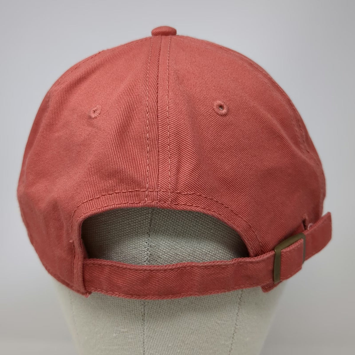Life is Good Baseball Cap Pink One Size Adjustable Hat Script Logo Slideback