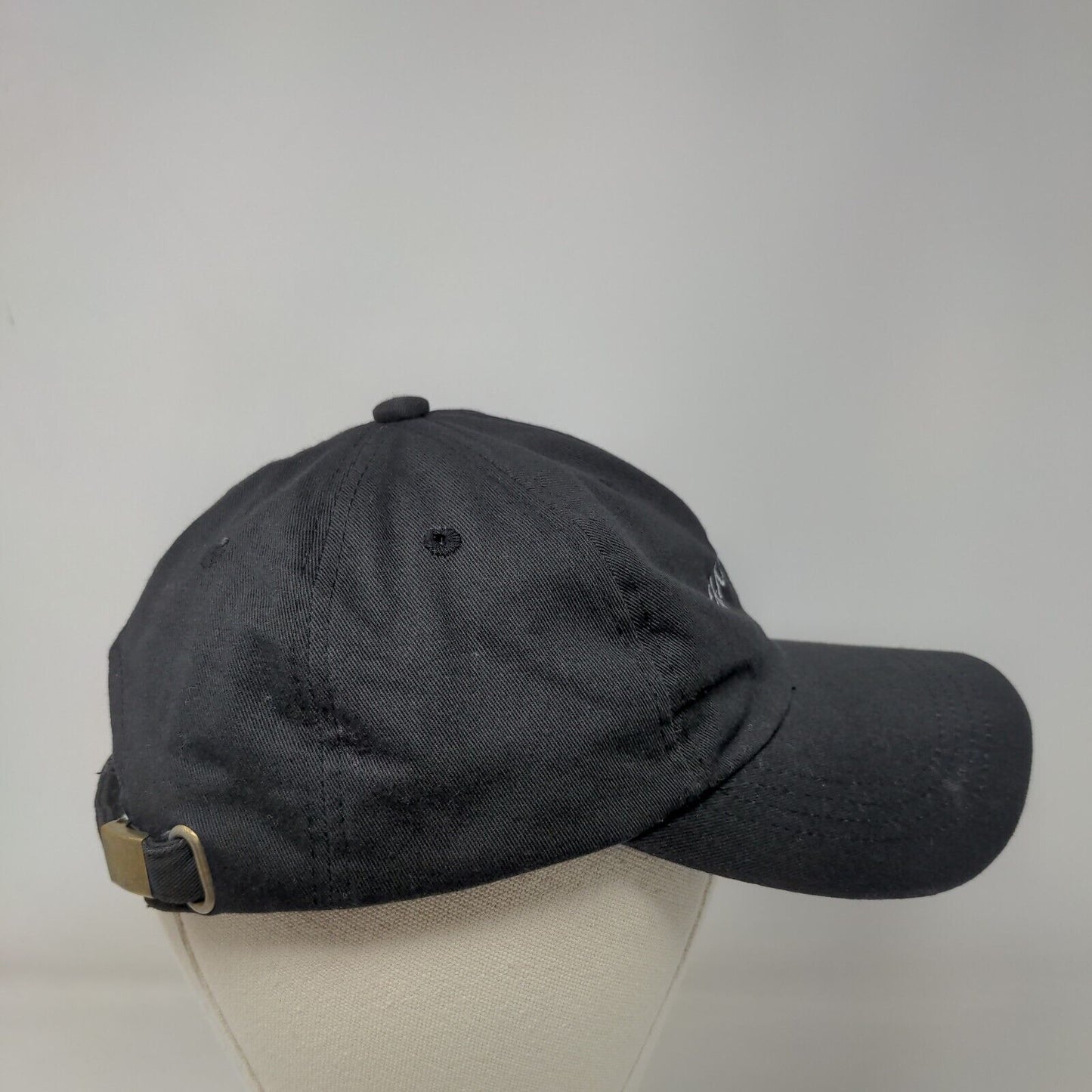 Game Day Slideback Hat Black One Size Embroidered Adjustable 6 Panel