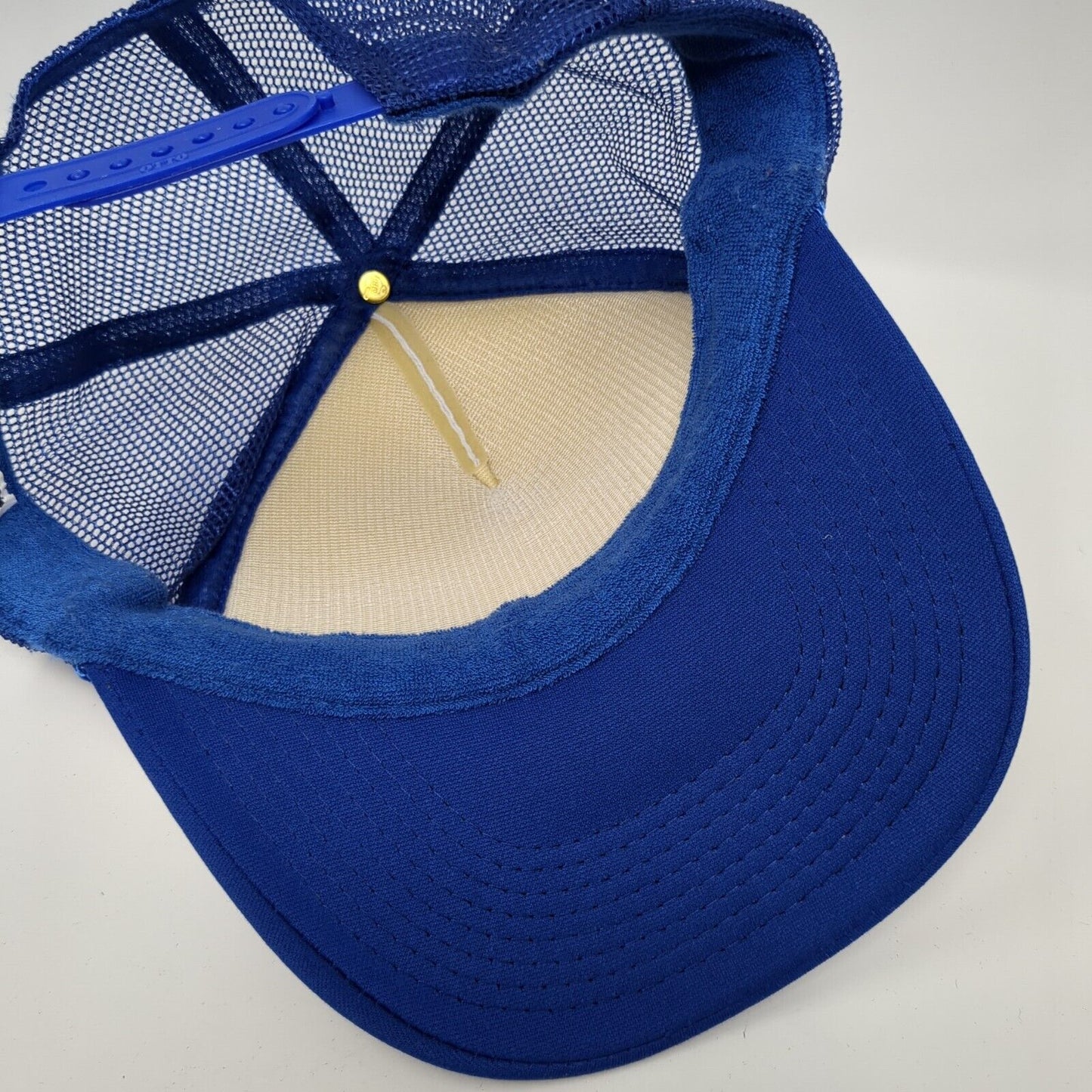 Chica Surf Adventures Costa Rica Hawaii Panama Snapback Trucker Hat Blue OS Mesh