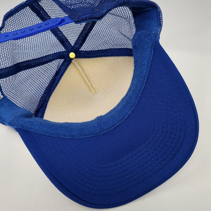 Chica Surf Adventures Costa Rica Hawaii Panama Snapback Trucker Hat Blue OS Mesh