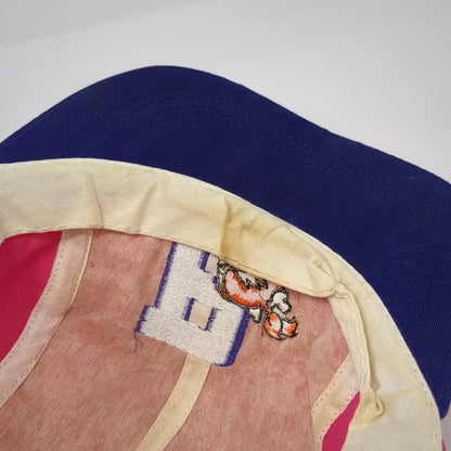 The Flintstones Pebbles Bedrock U Hat Snapback Pink Blue One Size 5 Panel