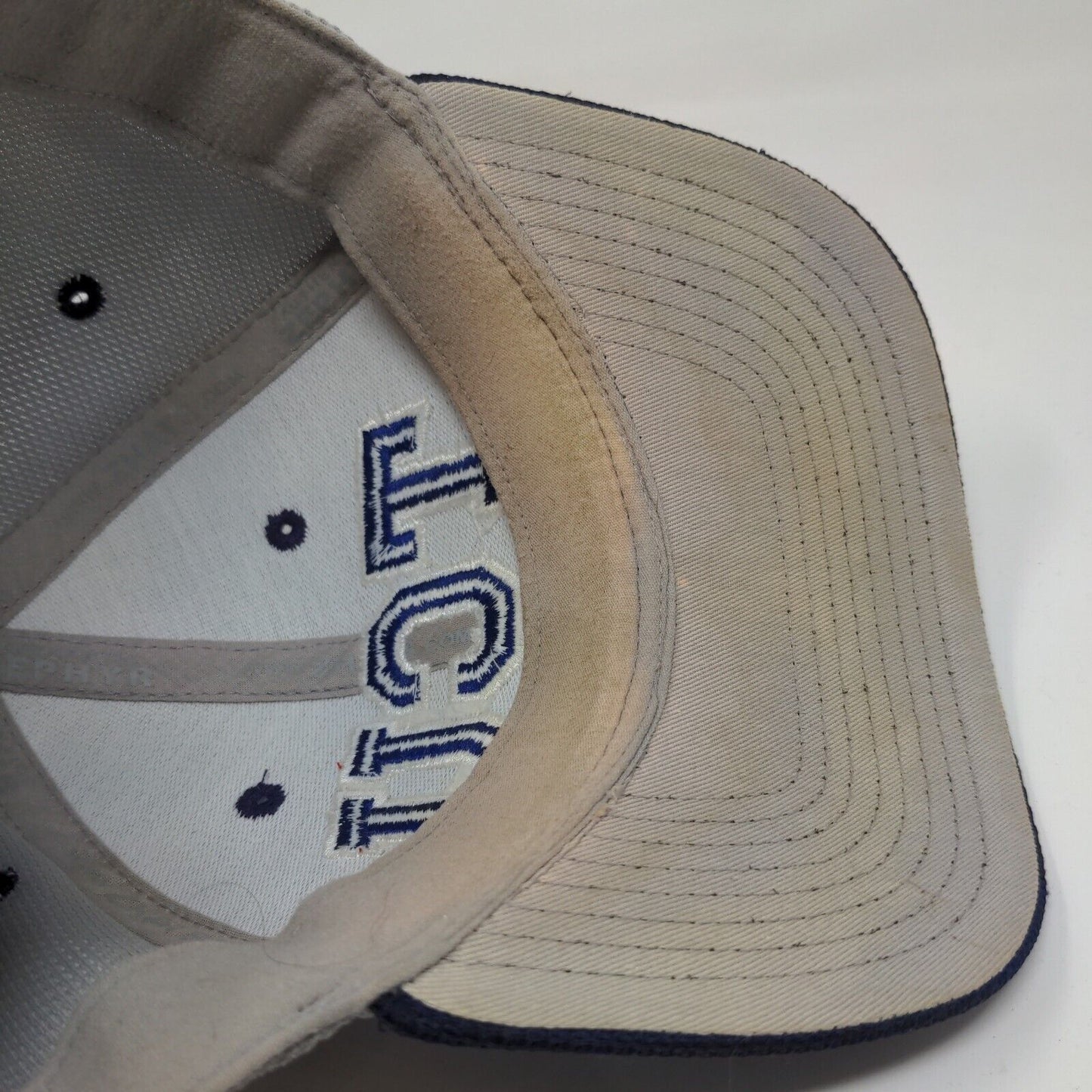 Zephyr Z Fit Men's Hat Gray Blue Size S TCU Horned Frogs Texas Christian