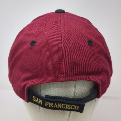 San Francisco 49ers NFL Reebok Red One Size Super Bowl Multi Logo Champions Cap