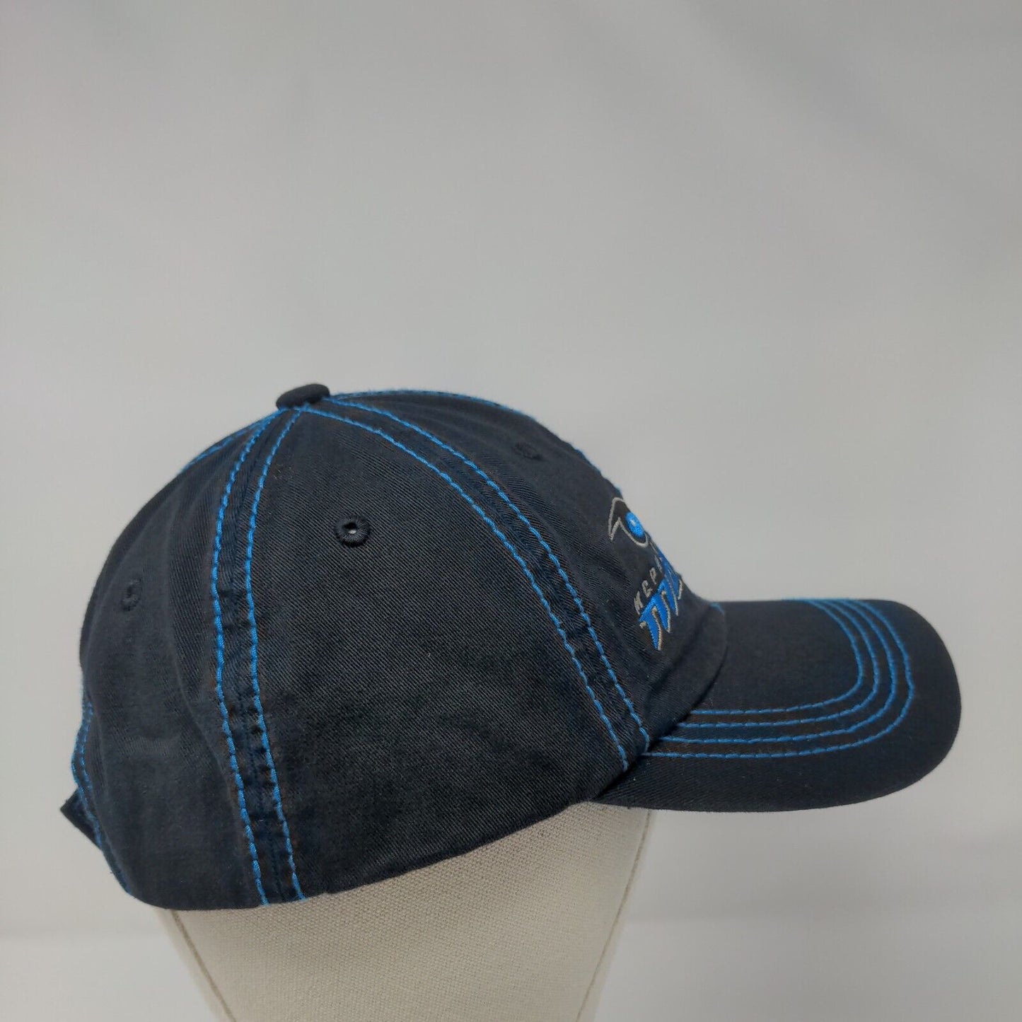 McPherson Series Monster Strapback Hat Black OSFA Embroidered Mathews
