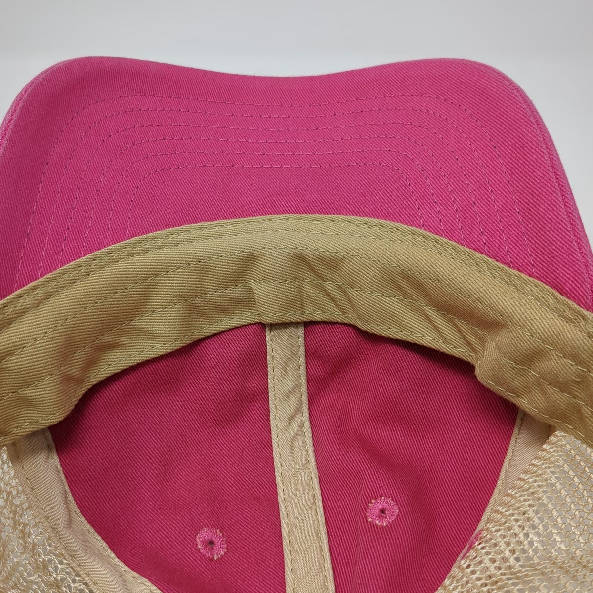 Legacy Trucker Hat Pink One Size Jackson Hole Bucking Horse Snapback Mesh Cap