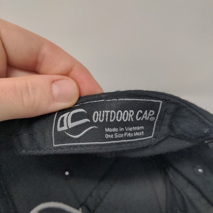 S1 Sightron Strapback Hat Black OSFM Embroidered 6 Panel Outdoor Cap