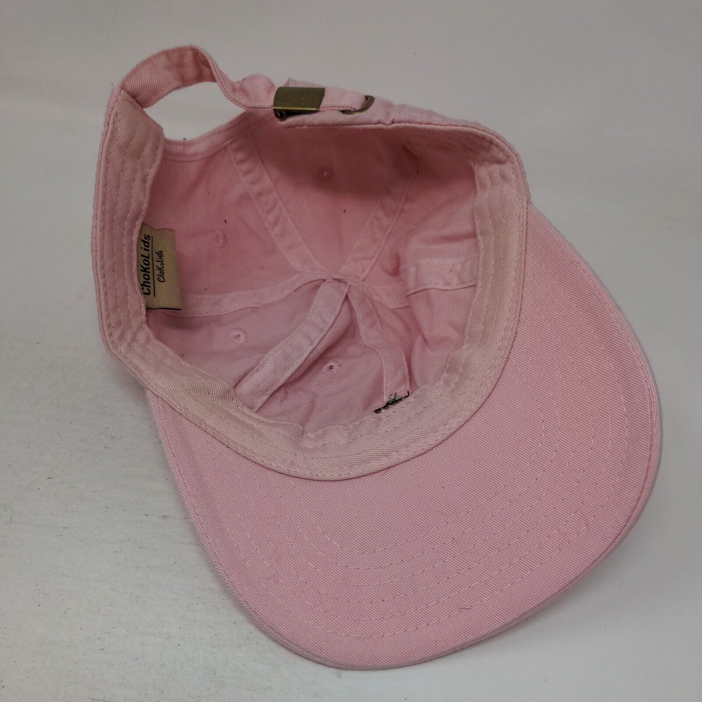 Boba Bubble Tea Slideback Hat Pink One Size Embroidered ChoKoLids