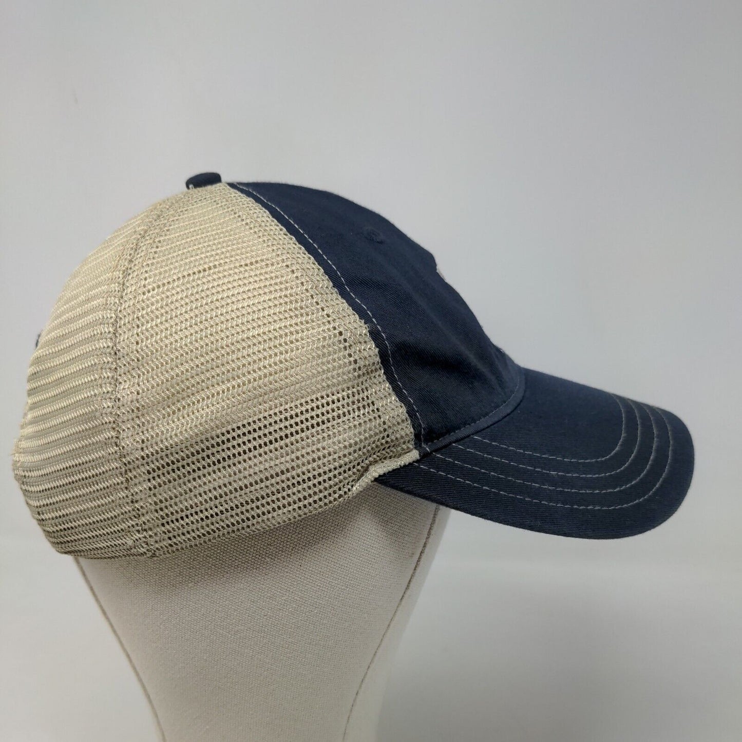 Richardson Men's Snapback Mesh Back Hat Multicolor Size M/L Navy Midshipmen