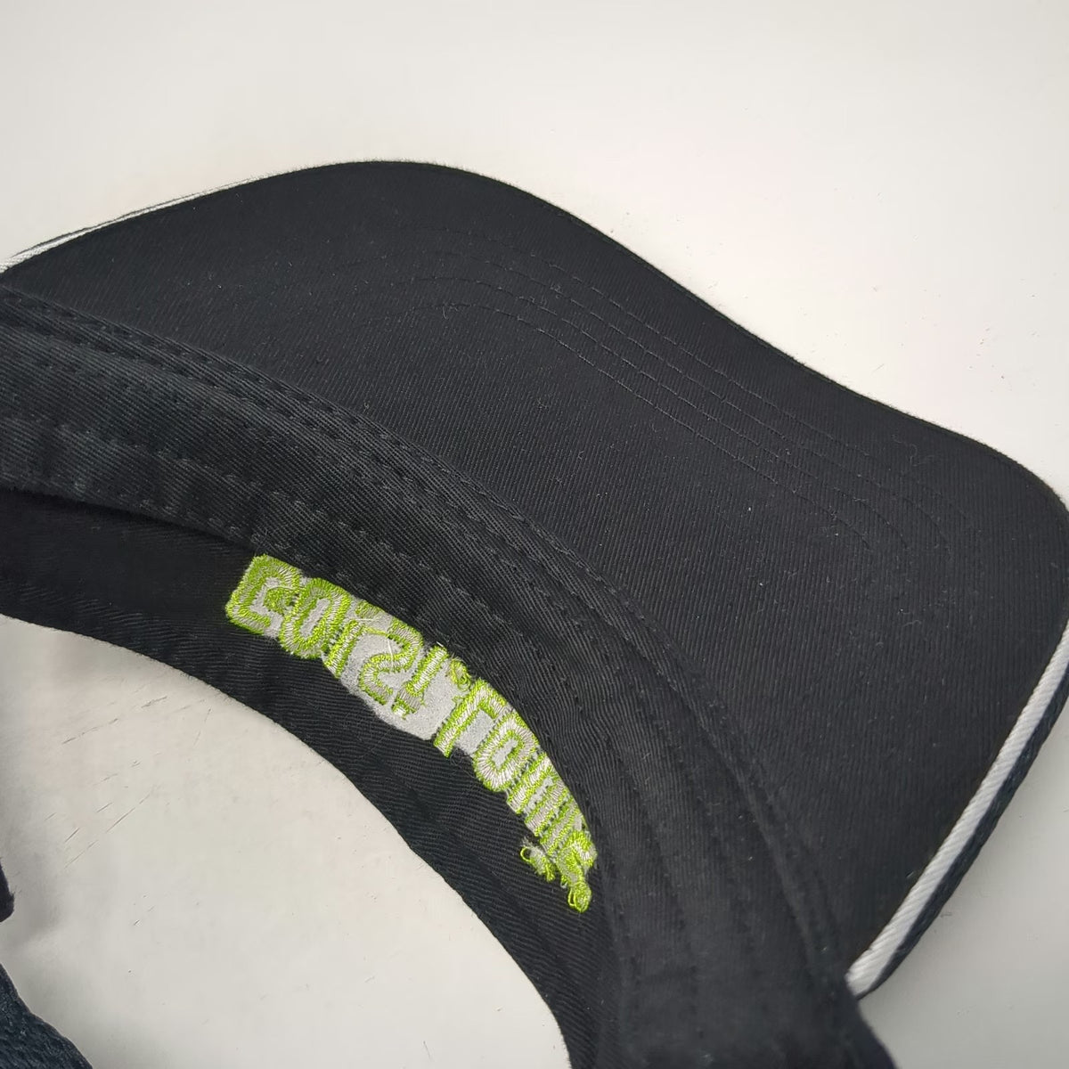 Headgear Visor Black One Size GO! St. Louis Marathon 26.2 13.1 Running Mesh Hat