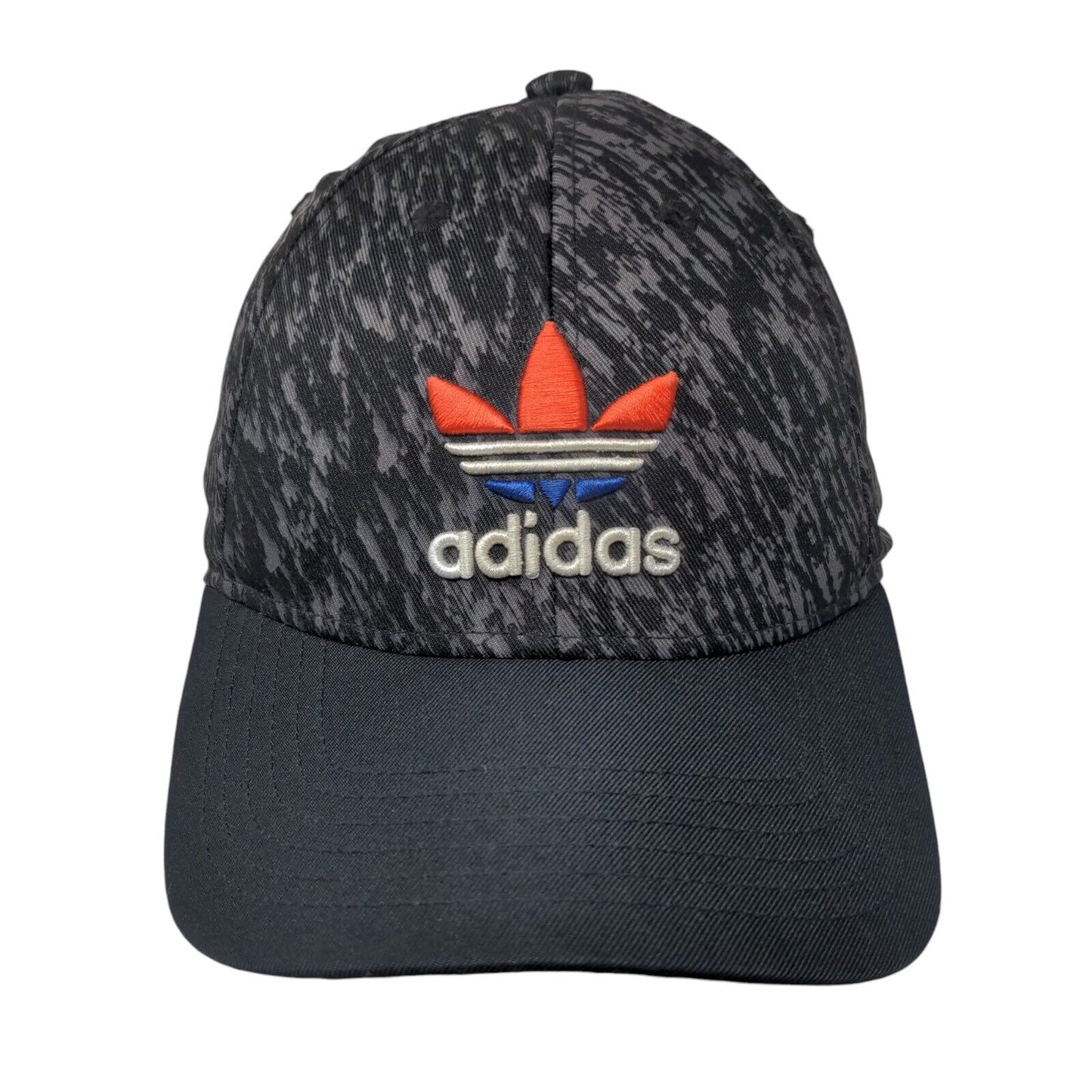 Adidas Trefoil Snapback Hat Multi OSFA Embroidered Adjustable 6 Panel