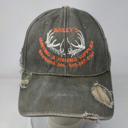 Bailey's Hunting & Fishing Supplies Strapback Hat Multi OSFM Outdoor Cap