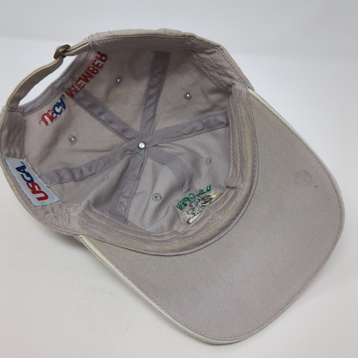U.S. Open 2016 Oakmont Slideback Hat Tan One Size Adjustable USGA
