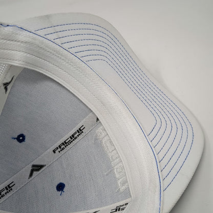 Pacific Headwear Baseball Cap Blue M Action Garage Door Mesh Back Flexfit Hat