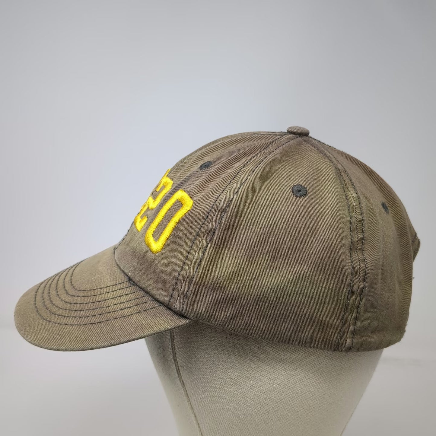 TNT Fireworks Baseball Cap Green One Size 1920 American Flag Strapback Hat