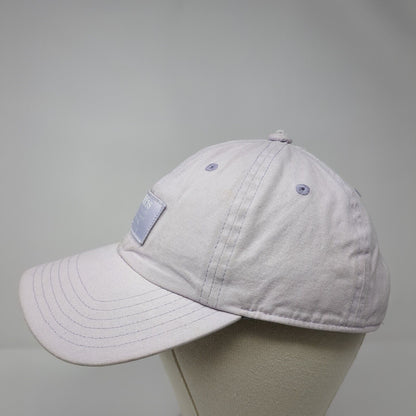 Adidas Slideback Hat Purple One Size Adjustable Patch Vented Holes Cotton