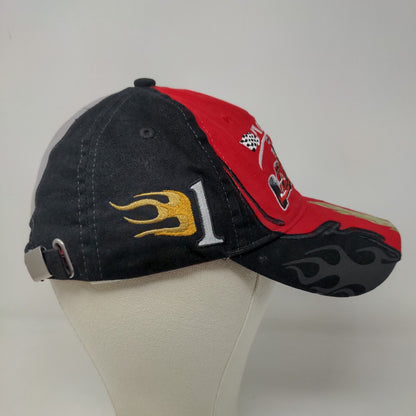 Molipor Men's Slideback Hat Multicolor Monaco Grand Prix Embroidered Flames