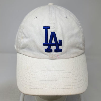 Los Angeles Dodgers MLB '47 Baseball Cap White One Size Blue Logo Curved Brim