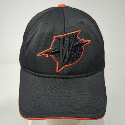 Golden State Warriors NBA Adidas Cap Black One Size Orange Underbrim Stretch