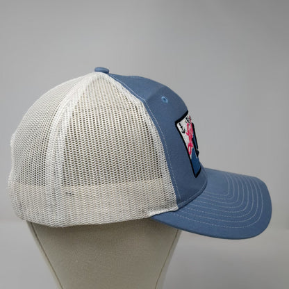 Richardson Trucker Hat Blue One Size Rhode Island Local Love Ocean State Patch
