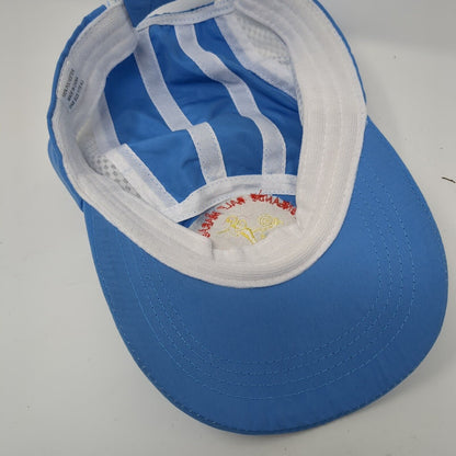 Canyon Lands Half Marathon Moab Litah 5 Panel Cap Blue OS Adjustable Polyester