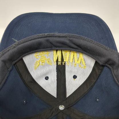 America's Navy Forged By The Sea Strapback Hat Blue One Size Adjustable