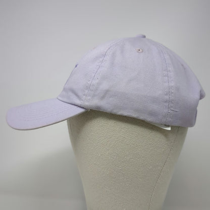 Caterpillar Baseball Cap Purple One Size Strapback Embroidered Logo Curved Hat