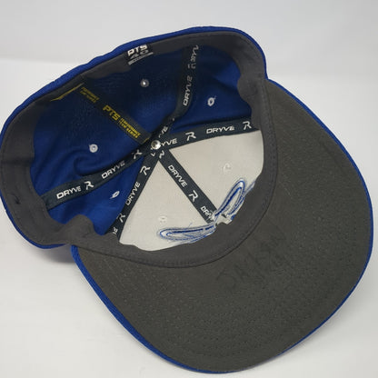 EB Fitted Baseball Cap Blue Medium Lightweight Embroidered PTS40 Richardson